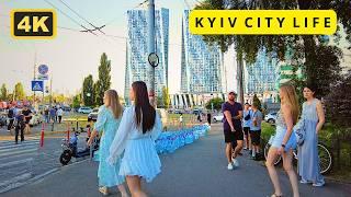 The Dark Day in Kyiv Black Monday Uncovered. Ukraine. Fast Walk 4K