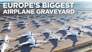What’s Happening Inside Europes Biggest Airplane Graveyard?