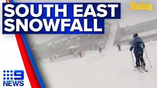 Major snowfall coming to ski resorts  9 News Australia