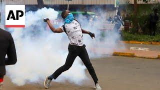 Kenyans set fires in Nairobi to protest against proposed finance bill