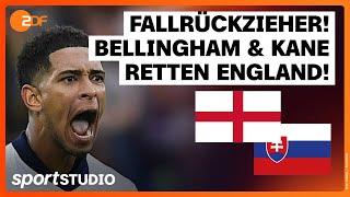 England – Slowakei Highlights  Achtelfinale UEFA EURO 2024  sportstudio