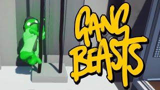 Gang Beasts - СЛОМАЛИ ПОЕЗД Брейн и Даша