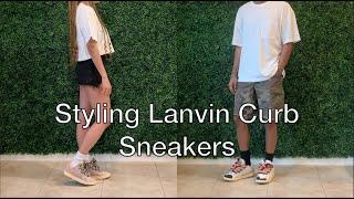 Styling the Lanvin Curb Sneakers + Review and Sizing Tips