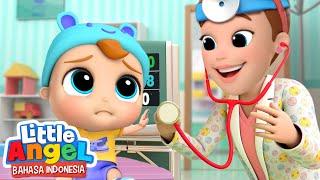 Periksa Kesehatan Ke Dokter Yuk‍️Kartun Anak  Little Angel Bahasa Indonesia