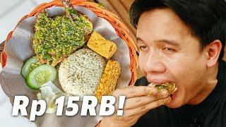 AYAM PENYET SAMBAL IJO PAKE NASI JERUK CUMA Rp 15RB  WORTH IT?