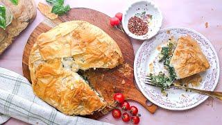 Easy Greek Spinach Pie Recipe Spanakopita