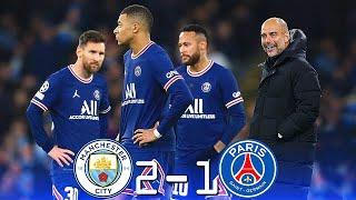 Manchester City 2 - 1 PSG ● UCL 2022  Extended Highlights & Goals