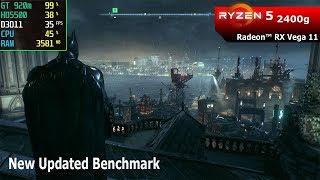 Batman Arkham Origins 2019 Updated on AMD Ryzen 5 2400g  RX Vega 11  2019 Benchmark Test