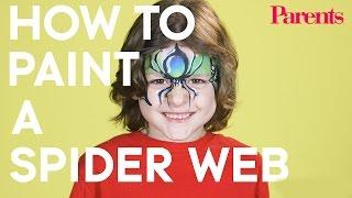 How to Paint a Spider Web  Parents