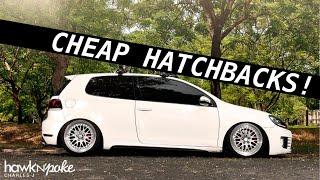 8 Dirt Cheap Hatchbacks That Are FUN & PRACTICAL