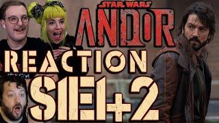 A Star Wars show....FOR ADULTS?  ANDOR S1x1&2 REACTION