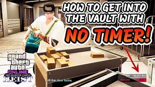 How To Loot Casino Vault with NO TIMER PS5 GTA Online