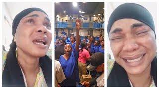 Iyabo Ojo in tears as she celebrated her friend birthday in prison