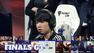 DK vs EDG - Game 3  Grand Finals S11 LoL Worlds 2021  DAMWON Kia vs Edward Gaming - G3 full game