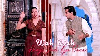 Wah Wah Ramji Jodi 4K Video Song  Hum Aapke Hain Koun  Salman Khan Madhuri Dixit Lata Mangeshkar