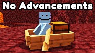 Can you beat Minecraft without getting ANY Advancements?