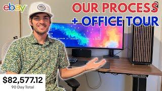 Our $300000 A Year eBay Reselling Business Process and Office Tour