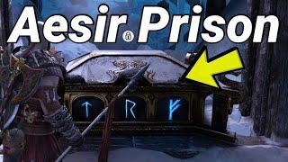 How to Open Nornir Chest Aesir Prison Wreckage God of War Ragnarok Niflheim Nornir Chest Runes