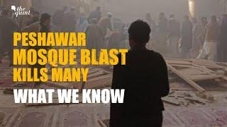 At Least 28 Killed 150 Injured in Peshawar Mosque Blast Suicide Bomber Responsible