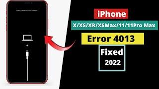 iPhone XSXS MaxXR1111 Pro Max Error 4013 fix iPhone Restart on Apple logo fix.