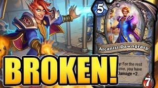 BUFFED & Broken...Quest Mage Is Back & Its Terrifying  Hearthstone