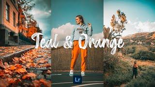 Teal & Orange Lightroom Mobile Presets  Teal & Orange Presets  Aqua Presets