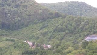 Coronini Plateau seen from Dacia Hotel