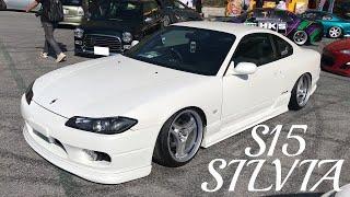 NISSAN S15 SILVIA in Fenderist-M2024奥伊吹 ADVAN アドバン　フェンダリスト