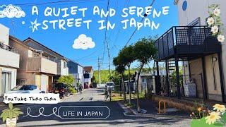 ️ A Quiet and Serene Street in Japan