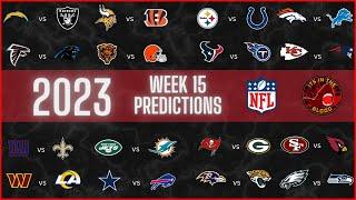 Our Week 15 NFL Picks Playoffs are a month out