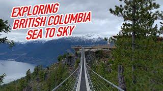 Sea to Sky Gondola in British Columbia  4K Virtual Walking Tour