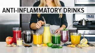 8 ANTI-INFLAMMATORY DRINKS  to enjoy for health & wellness