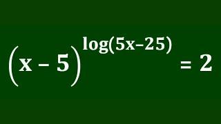 Japanese  Math Olympiad Logarithmic Equation  Exponent Simplification  #maths #logarithm #indices