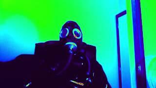 Thermal Camera Full Rubber Gas Mask Poppers