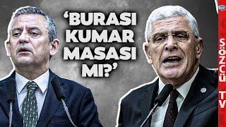 Müsavat Dervişoğlundan Özgür Özelin Kürtler Çıkışına Sert Sözler Burası Kumar Masası mı?