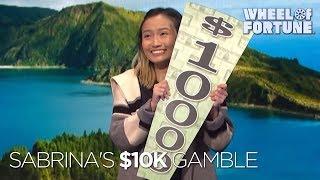 Sabrinas $10K Gamble  Wheel of Fortune