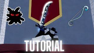 Dark x Dark Blade Combo Tutorial {BloxFruits}