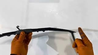 2023-2025 Toyota Prius Hybrid Prius Prime Wiper Blade Refill Insert Replacement Instructions