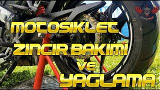 Motosiklet Zincir Temizliği ve Yağlaması Nasıl Yapılır?  MIZRAKLI SÜVARİ