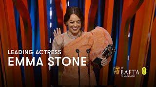 Emma Stone wins Leading Actress for Poor Things  EE BAFTA Film Awards 2024