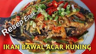 IKAN BAWAL ACAR KUNING  Bli Nyoman