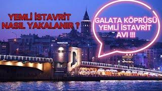 GALATA KÖPRÜSÜ - YEMLİ İSTAVRİT TAKIMI NASIL YAPILIR - BOĞAZDA İSTAVRİT AVI - ÇAPARİ İLE BALIK AVI