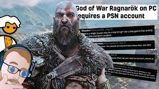 “PC Gamers are NARCS” - PS5 Fanboys Defend Sony Forcing PSN Accounts in God of War Ragnarok on PC