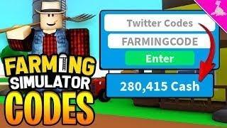 ALL CODES IN ROBLOX FARMING SIMULATOR