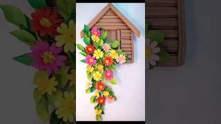 some wallmate. making video on sritycreations channel #shorts #craft #flowers