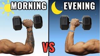 When is the Best Time to Workout to Build Muscle? Morning vs Evening