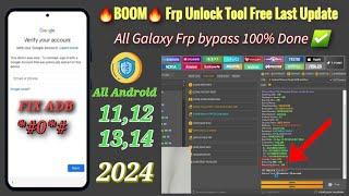 BOOMFree Frp Tool for All SamsungAll Galaxy Frp unlock Android 11121314 Free Frp Tool Fix ADB