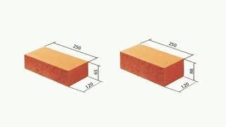 Размер и виды кирпича для кирпичной кладки