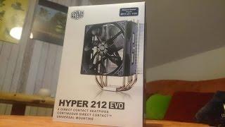 Coolermaster Hyper 212 Evo - Unboxing and Installation LGA 1150 Intel Core i7 4790