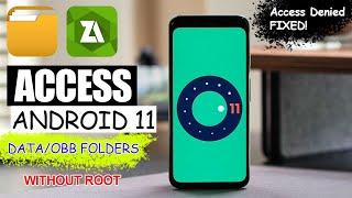Android data file not showing  How to open data and obb folder on android 11  access denied